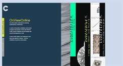 Desktop Screenshot of onviewonline.craftscouncil.org.uk